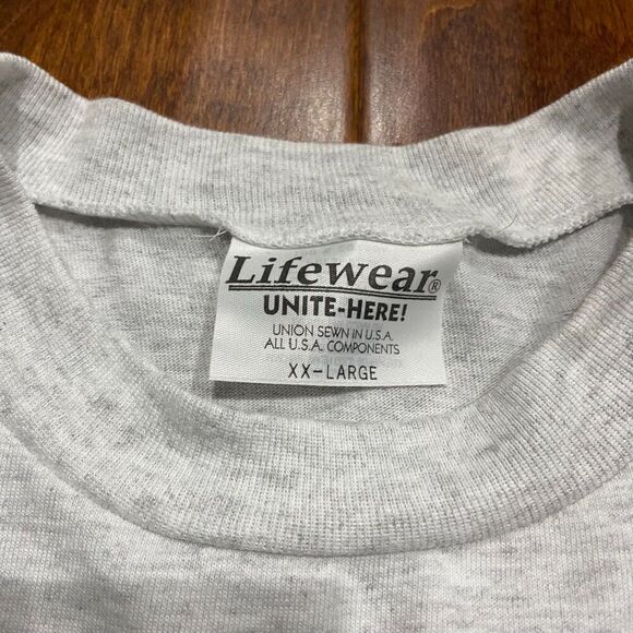 Lifewear Democratic National Convention 2008 Denver Gray T-Shirt Men's Size XXL - Picture 6 of 8